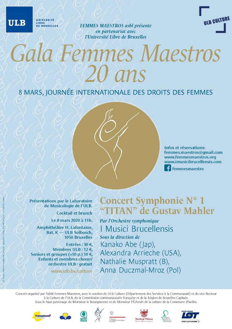 Gala des Femmes Maestros 20 ans.